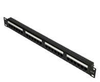 Akcesorium do szafy RACK Extralink Patchpanel 24 porty CAT6 UTP V2 EX.9816